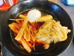 舞茸ごぼう天そば